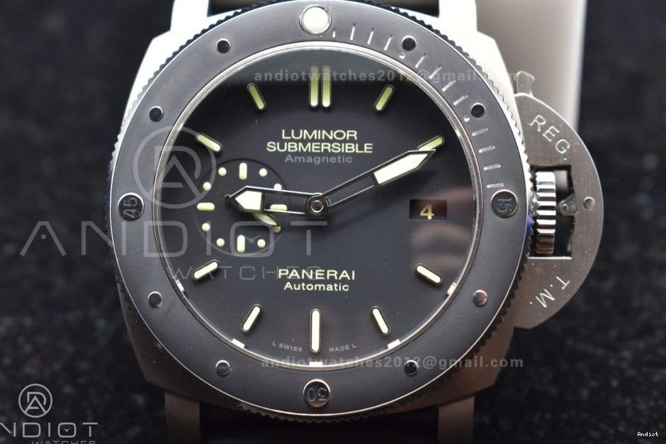 PAM389 V2 1:1 O VSF Strap Rubber on Best Black Edition Clone Super P.9000 0226